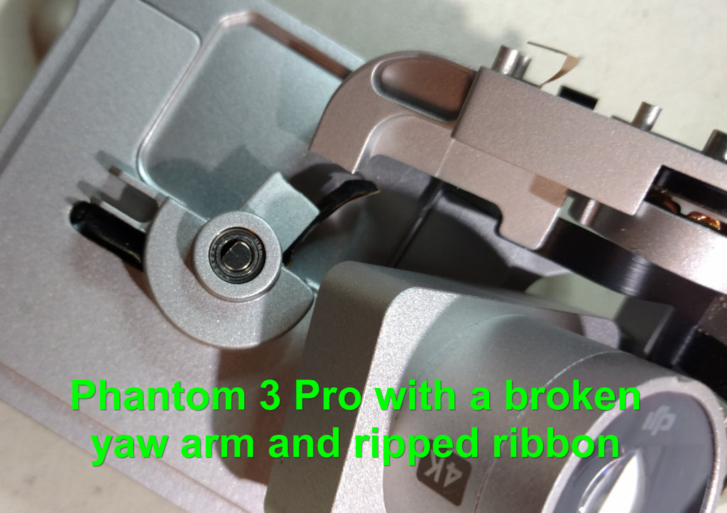 DJI Mavic/Phantom 4/P, 3 P/A/4K/S/SE, 2V+/Inspire Gimbal/Camera Repair Service